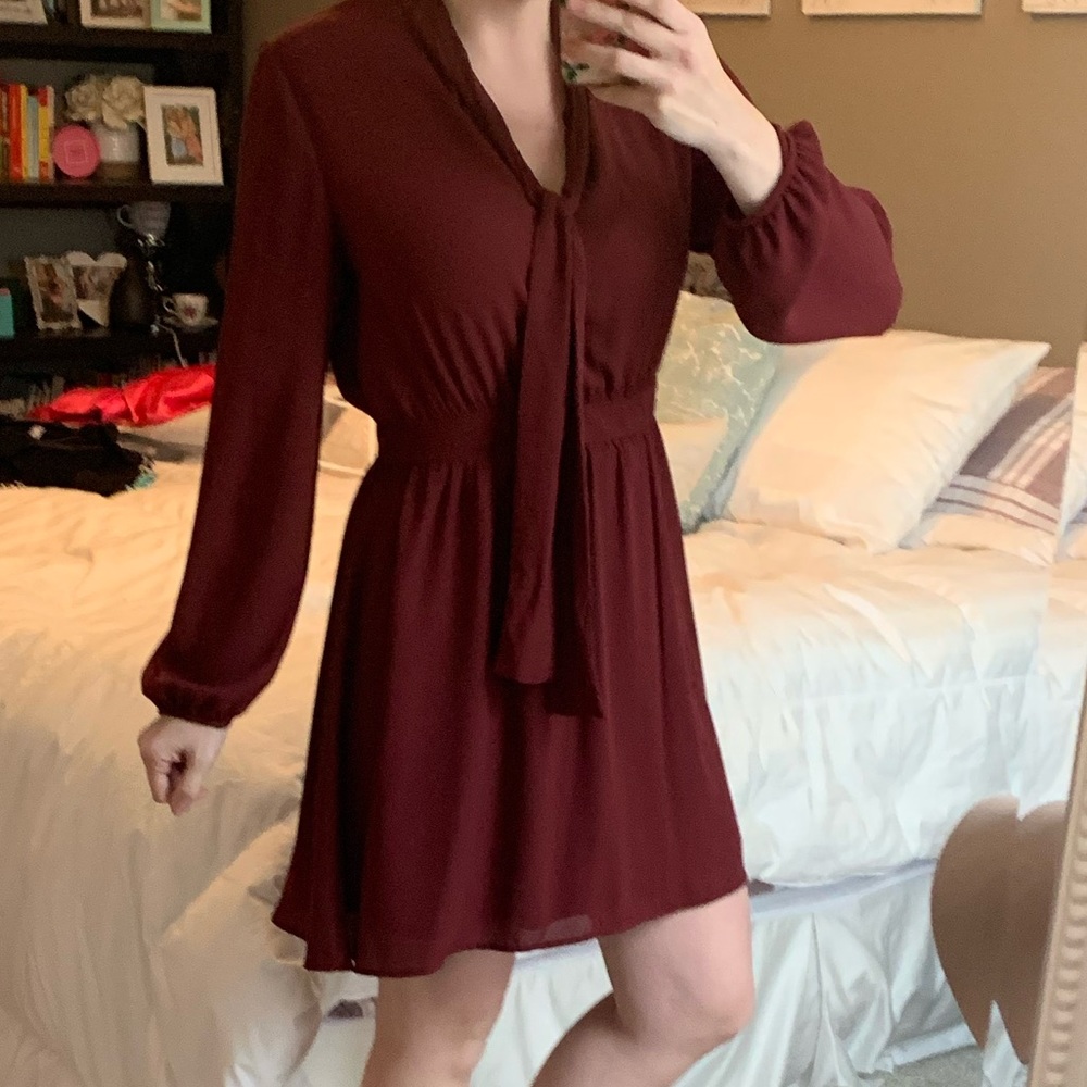 Marion long sleeve dress
